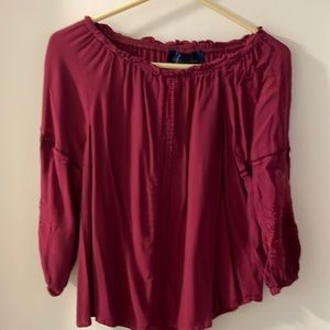 Burgundy(wine) shirt